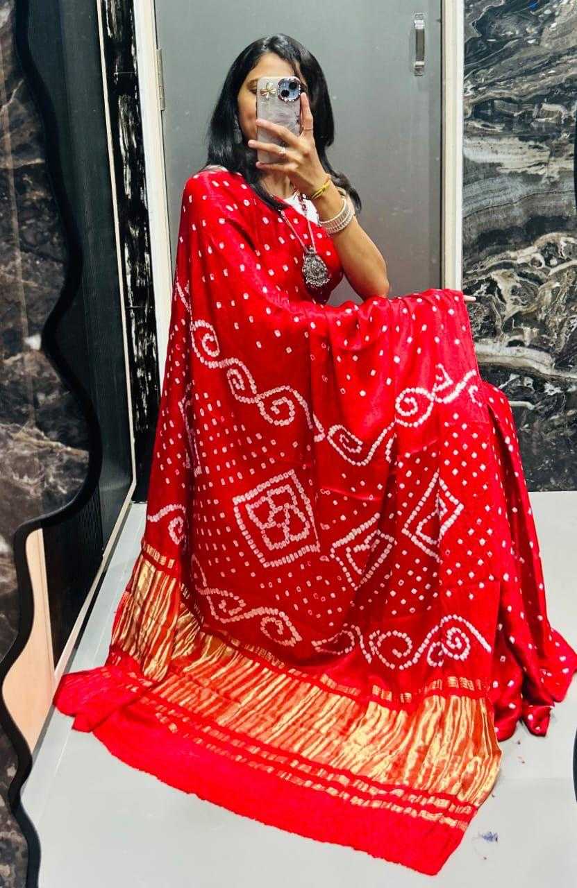 Ynf Gajji Silk KESH576 Gaji Sarees Wholesale Designer Sarees Party Wear Sarees Bandhani Bandhej Sarees Manufacturer- Kapda Export