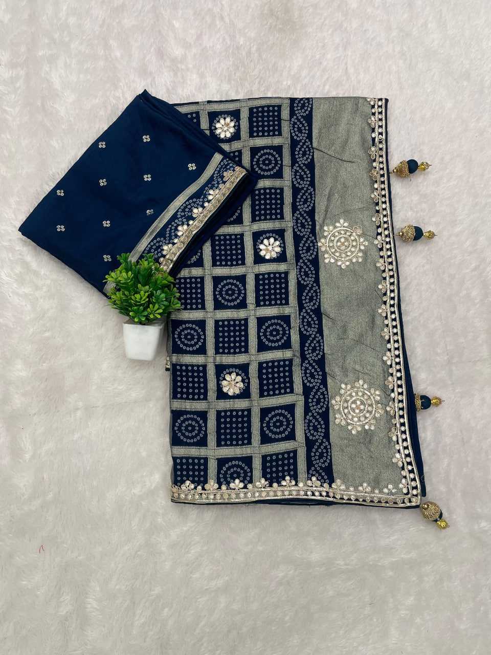 Ynf Gajji Silk KESH649 105 Sarees Festive Collections Wholesale Gota Patti Sarees Silk Sarees Festive Sarees Manufacturer- Kapda Export