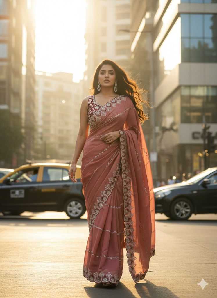 Ynf Georgette KESH613 SHEFAL Sarees Wholesale Designer Sarees Georgette Sarees Branded Sarees Manufacturer- Kapda Export