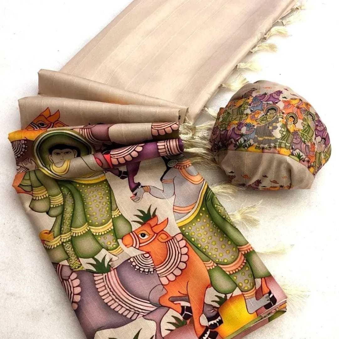 Ynf Handloom Silk KESH673 VAANI Sarees Wholesale Printed Sarees Traditional Sarees Tussar Sarees Manufacturer- Kapda Export