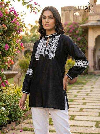 Ynf Heavy Rayon RIN125 Charmi vol 7 Kurti Festive Collections Wholesale Casual Kurtis Rayon Kurtis Embroidered Kurtis Manufacturer- Kapda Export