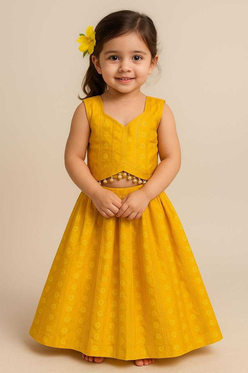 Ynf Heavy Silk KESH503 8173 Kids Wear Festive Collections Wholesale Kids Lehenga Kids Lehenga Choli Kids Festive Wear Manufacturer- Kapda Export