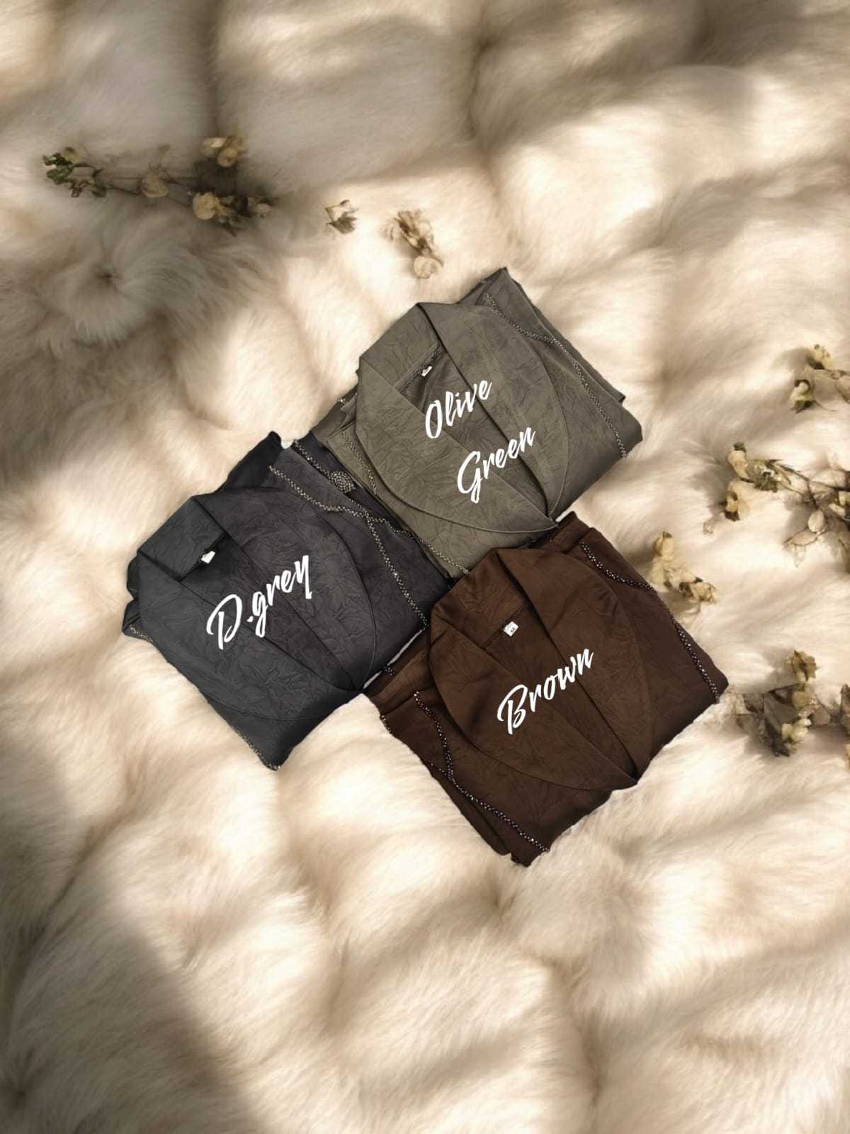 Ynf Imported KESH557 CUT SLEEVE Islamic Clothing Wholesale Abaya Hijab Manufacturer- Kapda Export