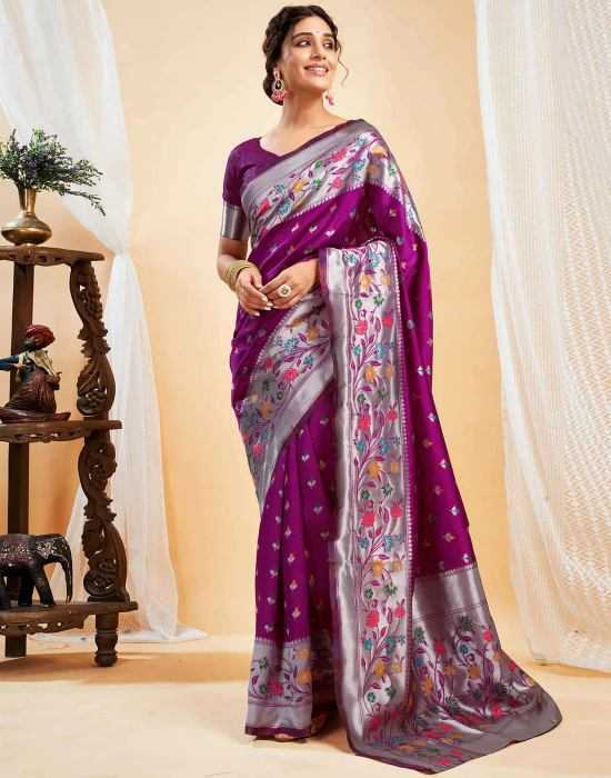 Ynf Jacquard Sarees Wholesale Party Wear Sarees Branded Sarees Jacquard Saree Manufacturer- Kapda Export