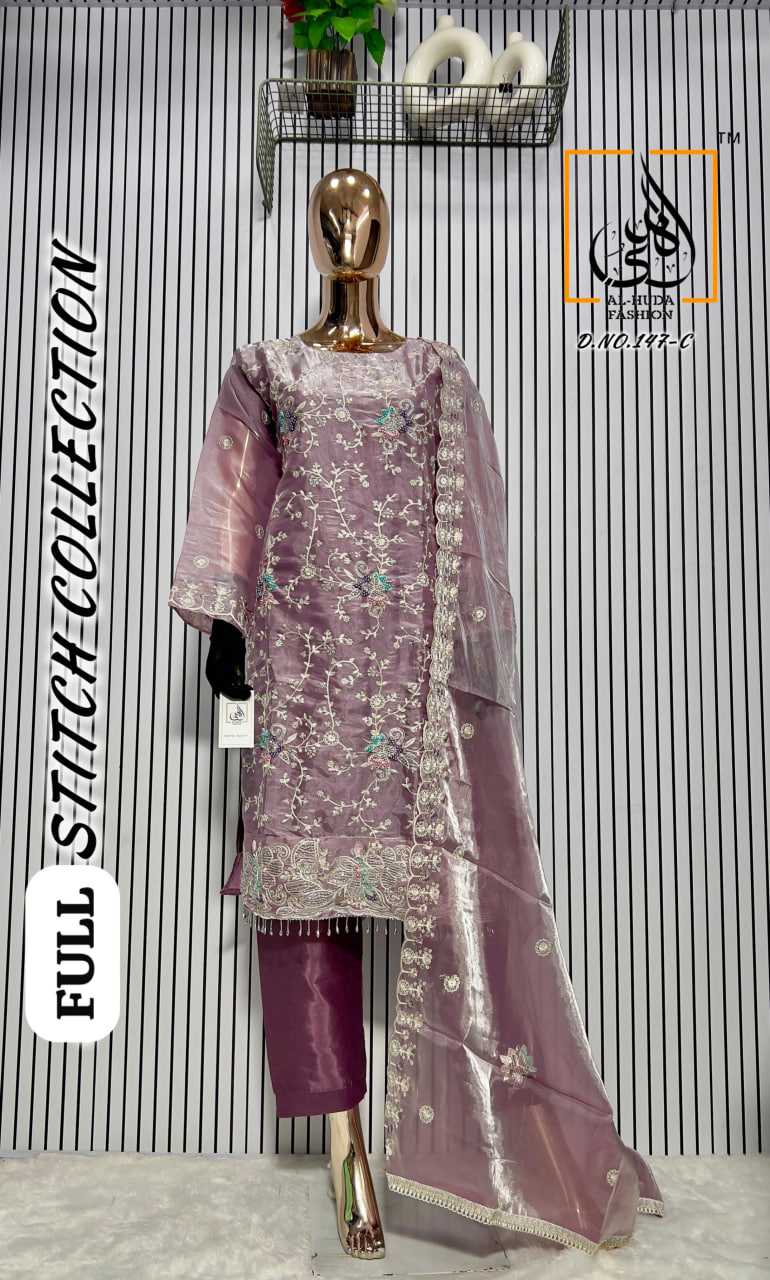 Ynf Jimmy Choo KESH557 AL-HUDA 147 Suits & Dresses Islamic Clothing Festive Collections Wholesale Pakistani Suits Embroidered Suits Eid Collections Manufacturer- Kapda Export