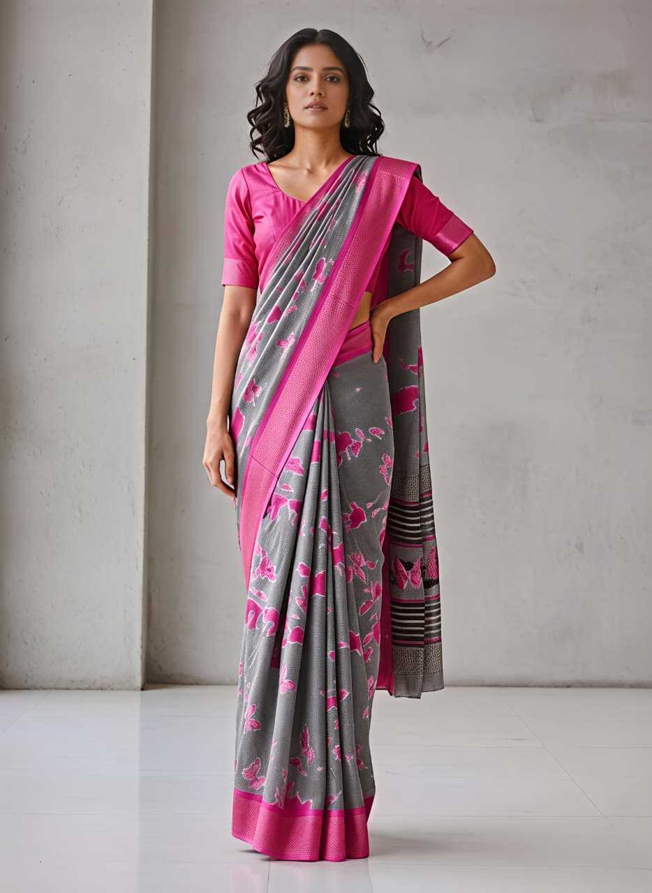 Ynf Kora Silk KESH673 KORA Sarees Wholesale Jute Sarees Jacquard Saree Kora Sarees Manufacturer- Kapda Export