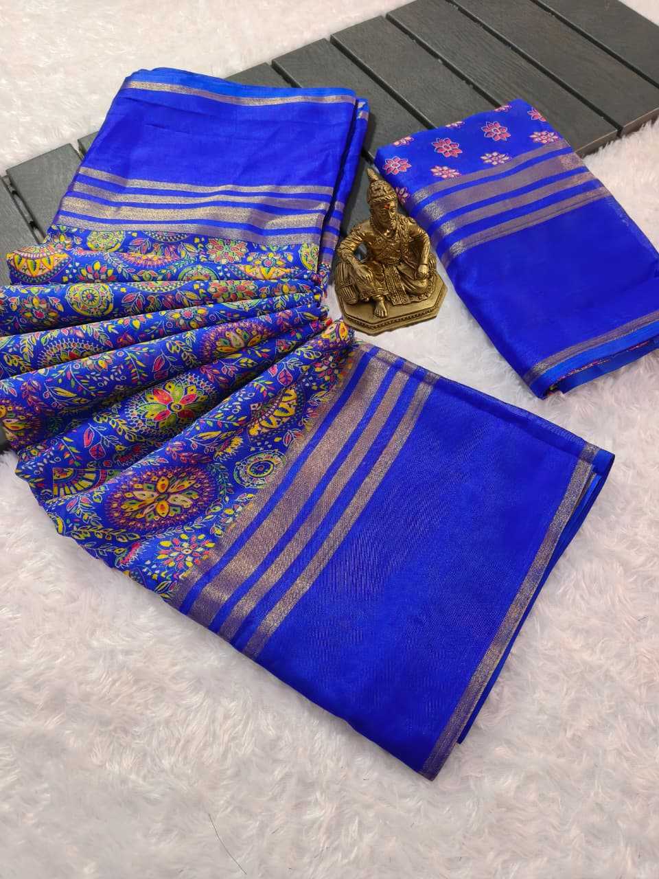 Ynf Kora Silk KESH673 PATTU SILK Sarees Wholesale Printed Sarees Kashmiri Sarees Jacquard Saree Manufacturer- Kapda Export