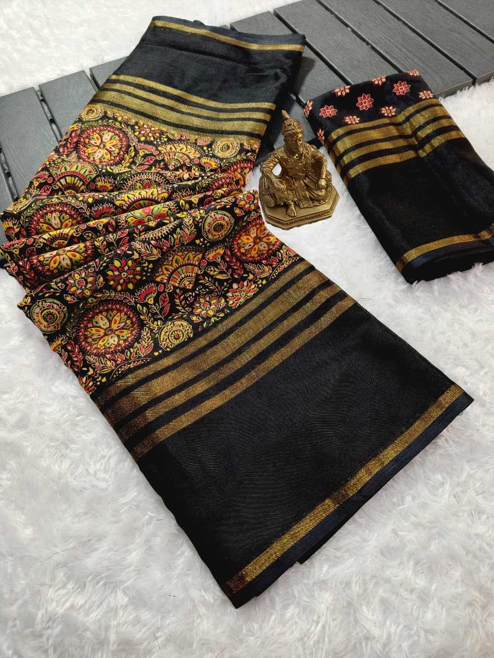 Ynf Kora Silk KESH673 PATTU SILK Sarees Wholesale Printed Sarees Kashmiri Sarees Jacquard Saree Manufacturer- Kapda Export