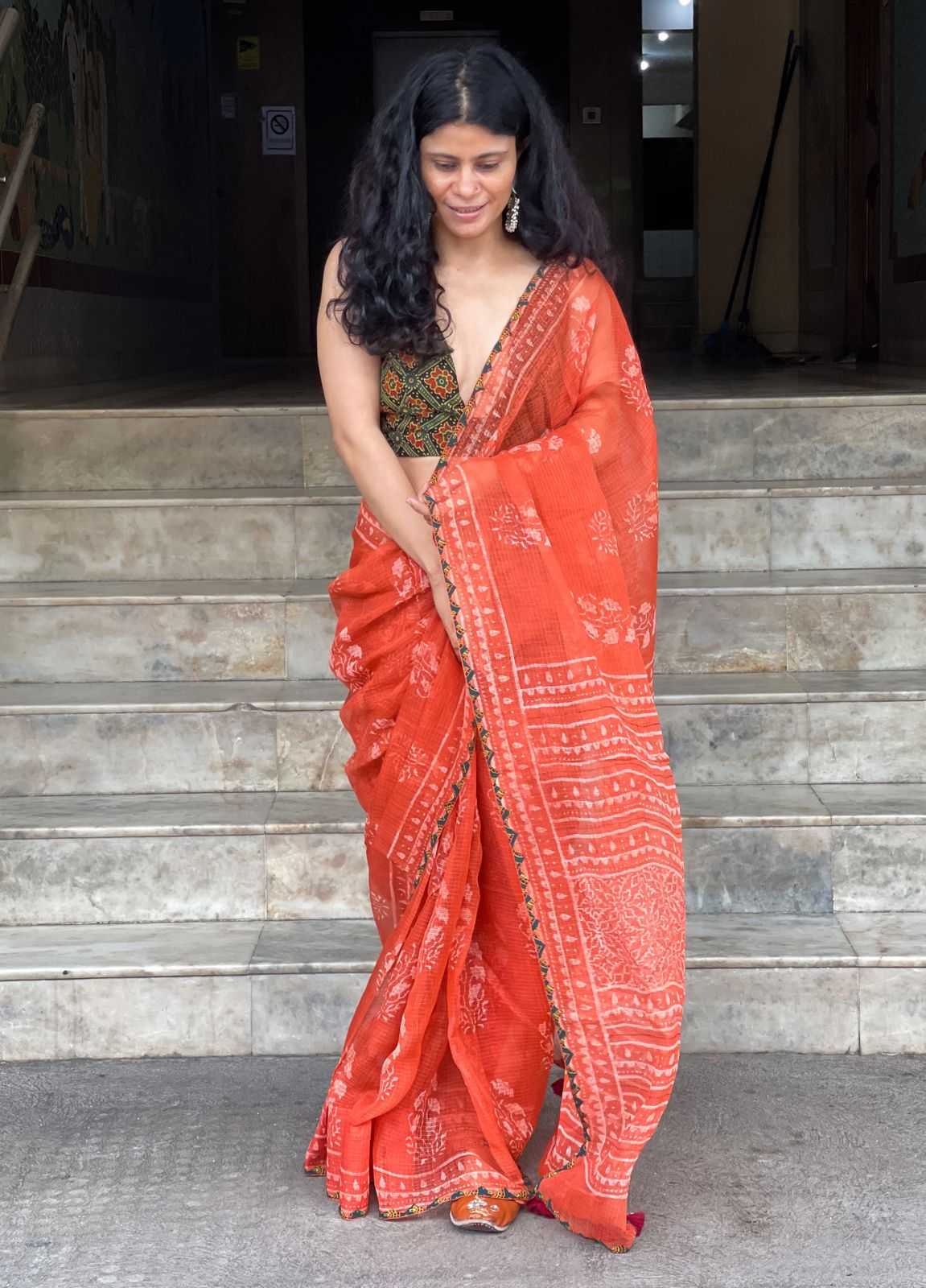 Ynf Kota Silk KESH690 Chamki Sarees Wholesale Designer Sarees Printed Sarees Kota Doria Sarees Manufacturer- Kapda Export