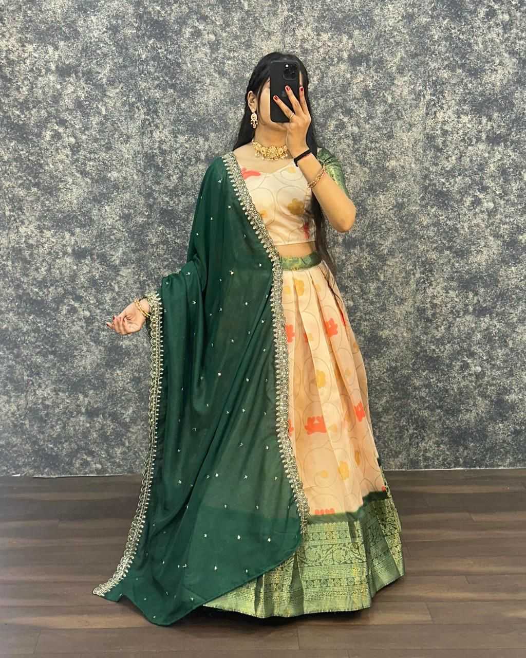 Ynf Lichi Silk KESH599 JIMMY Lehengas Wholesale Designer Lehenga Silk Lehenga Printed Lehenga Manufacturer- Kapda Export