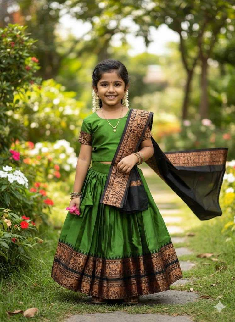 Ynf Lichi Silk KESH642 008 Kids Wear Wholesale Kids Lehenga Girls Ethnic Wear Baby Girl Lehenga Manufacturer- Kapda Export