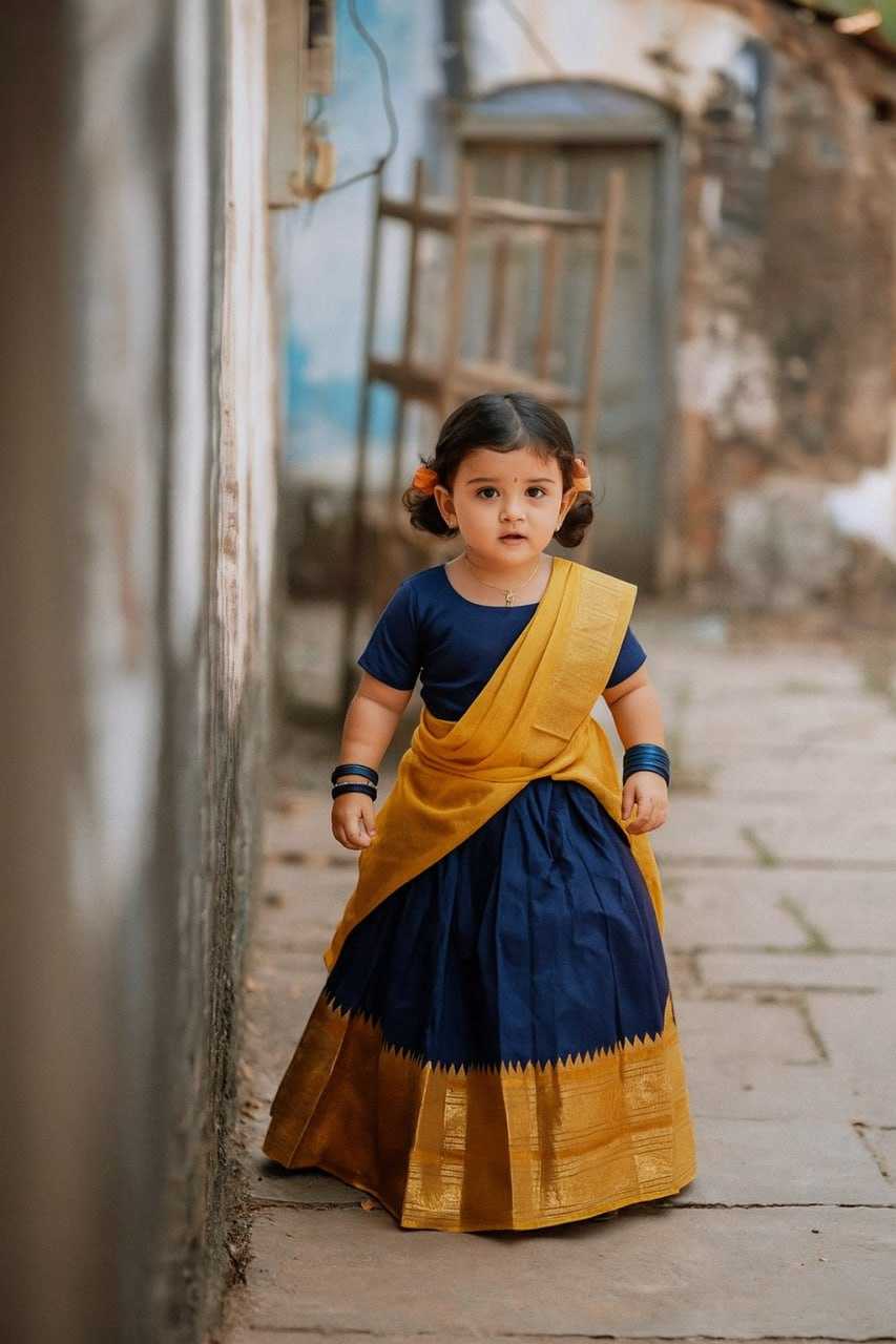 Ynf Lichi Silk KESH642 008 Kids Wear Wholesale Kids Lehenga Girls Ethnic Wear Baby Girl Lehenga Manufacturer- Kapda Export