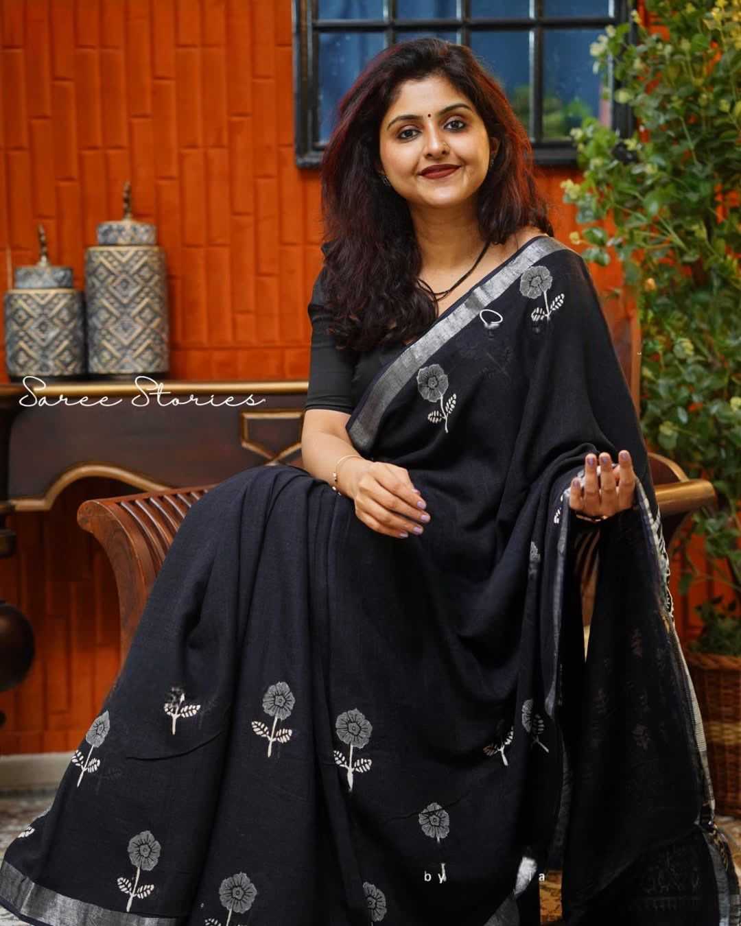 Ynf Linen KESH690 Raazhi Sarees Wholesale Linen Sarees Casual Sarees Office Wear Sarees Manufacturer- Kapda Export