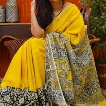 Ynf Linen KESH690 Raazhi Sarees Wholesale Linen Sarees Casual Sarees Office Wear Sarees Manufacturer- Kapda Export