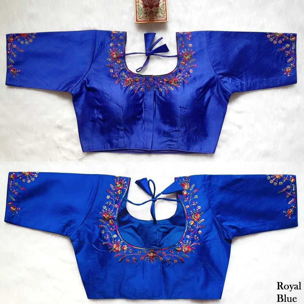 Ynf Milan Silk KESH426 4545 Readymade Blouses Wholesale Sequence Embroidery Blouse Designer Blouse Fashion Blouse Manufacturer- Kapda Export