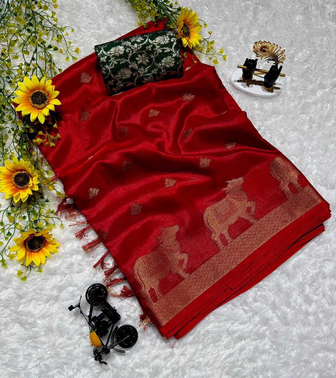Ynf Premium Silk KESH693 kanchi Sarees Wholesale Designer Sarees Uniform Sarees Viscose Saree Manufacturer- Kapda Export