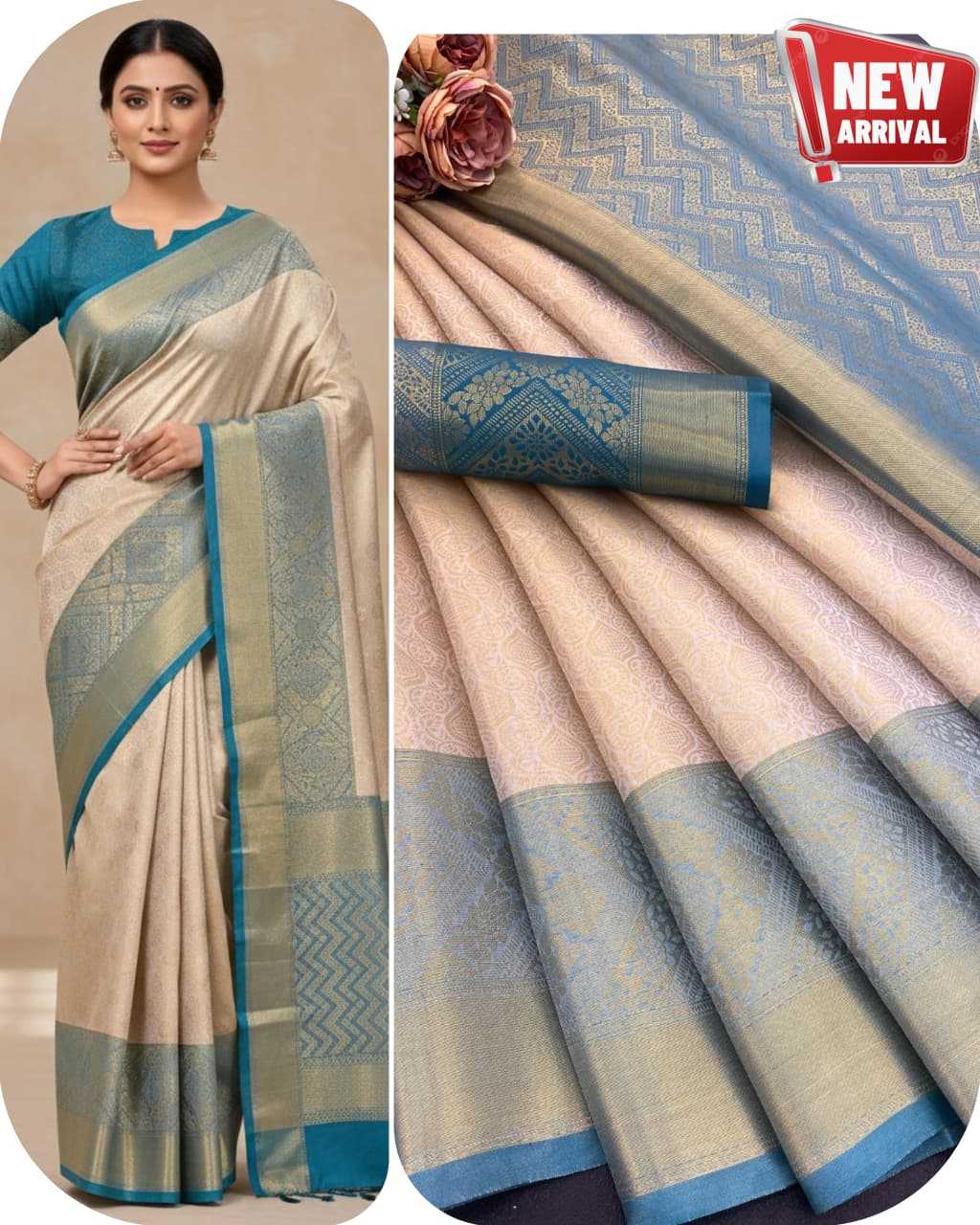 Ynf Pure Cotton KESH554 Kanji Sarees Wholesale Fancy Sarees Kalamkari Sarees Zari Sarees Manufacturer- Kapda Export