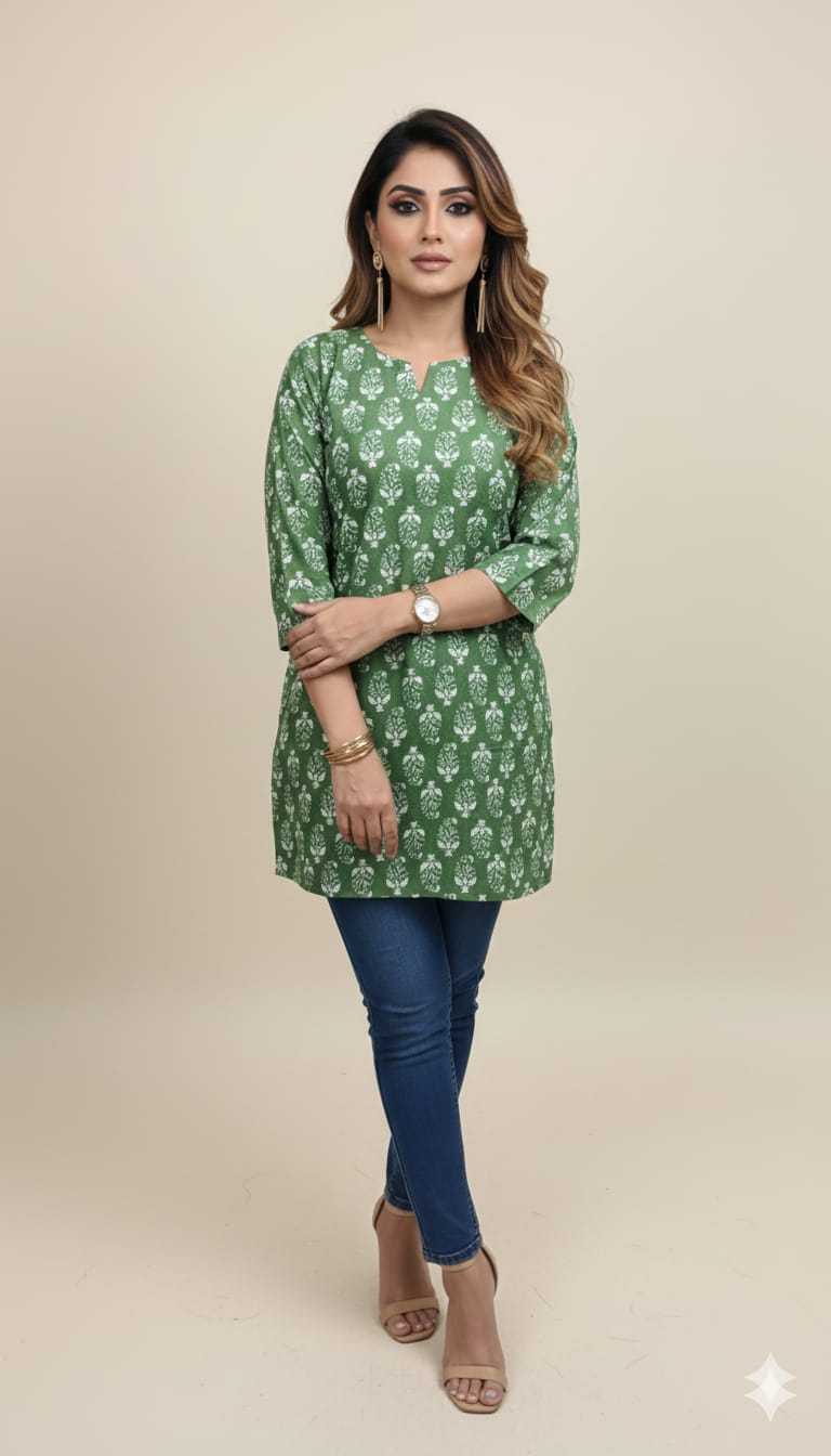 Ynf Pure Cotton KESH585 cambric Kurti Wholesale Designer Kurtis Printed Kurtis Tunic Kurti Manufacturer- Kapda Export