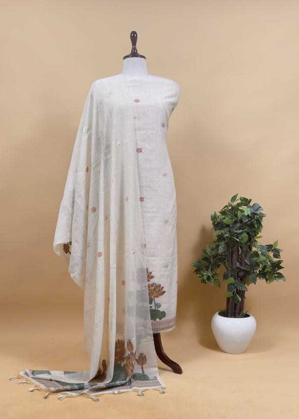 Ynf Pure Soft KESH532 LOTUS WEAVING Suits & Dresses Wholesale Designer Suits Embroidered Suits Casual Dresses Manufacturer- Kapda Export