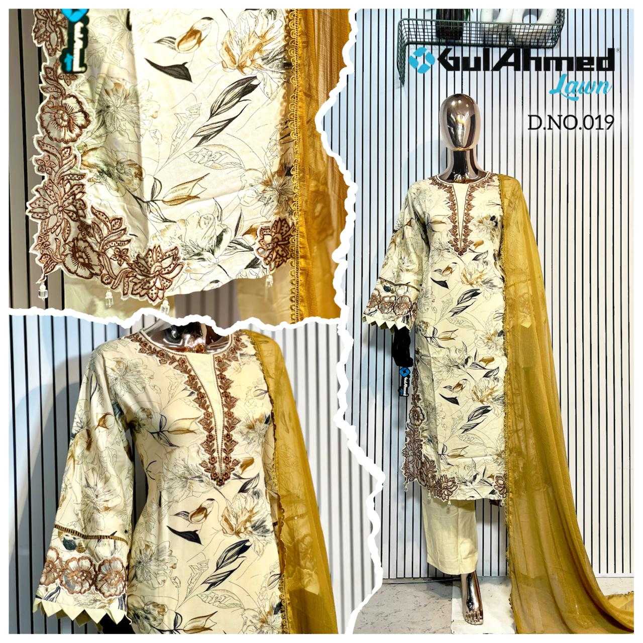 Ynf Rayon KESH557 GULAHMED LAWN Kurti Wholesale Printed Kurtis Rayon Kurtis Kurti With Pants Manufacturer- Kapda Export