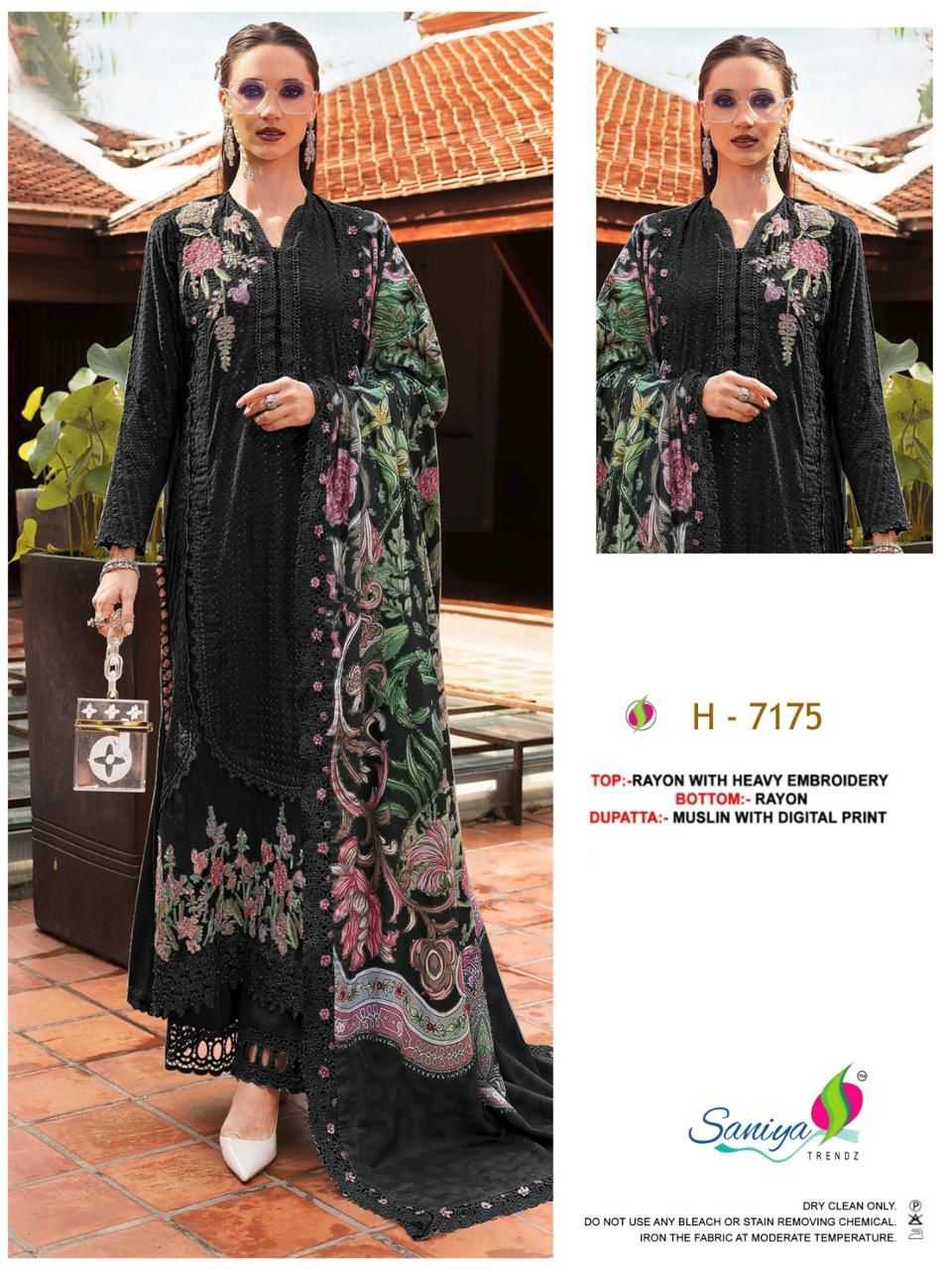 Ynf Reyon Cotton KESH677 SANIYA TRENDZ Suits & Dresses Wholesale Ladies Suits Embroidery Suits Cotton Suits Manufacturer- Kapda Export