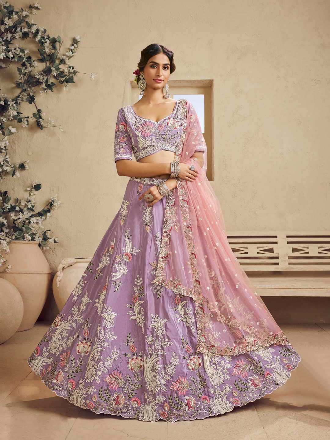 Ynf Satin Silk KESH530 ADORN CRAFT 6124 Lehengas Wholesale Designer Lehenga Bridal Lehenga Wedding Lehenga Manufacturer- Kapda Export
