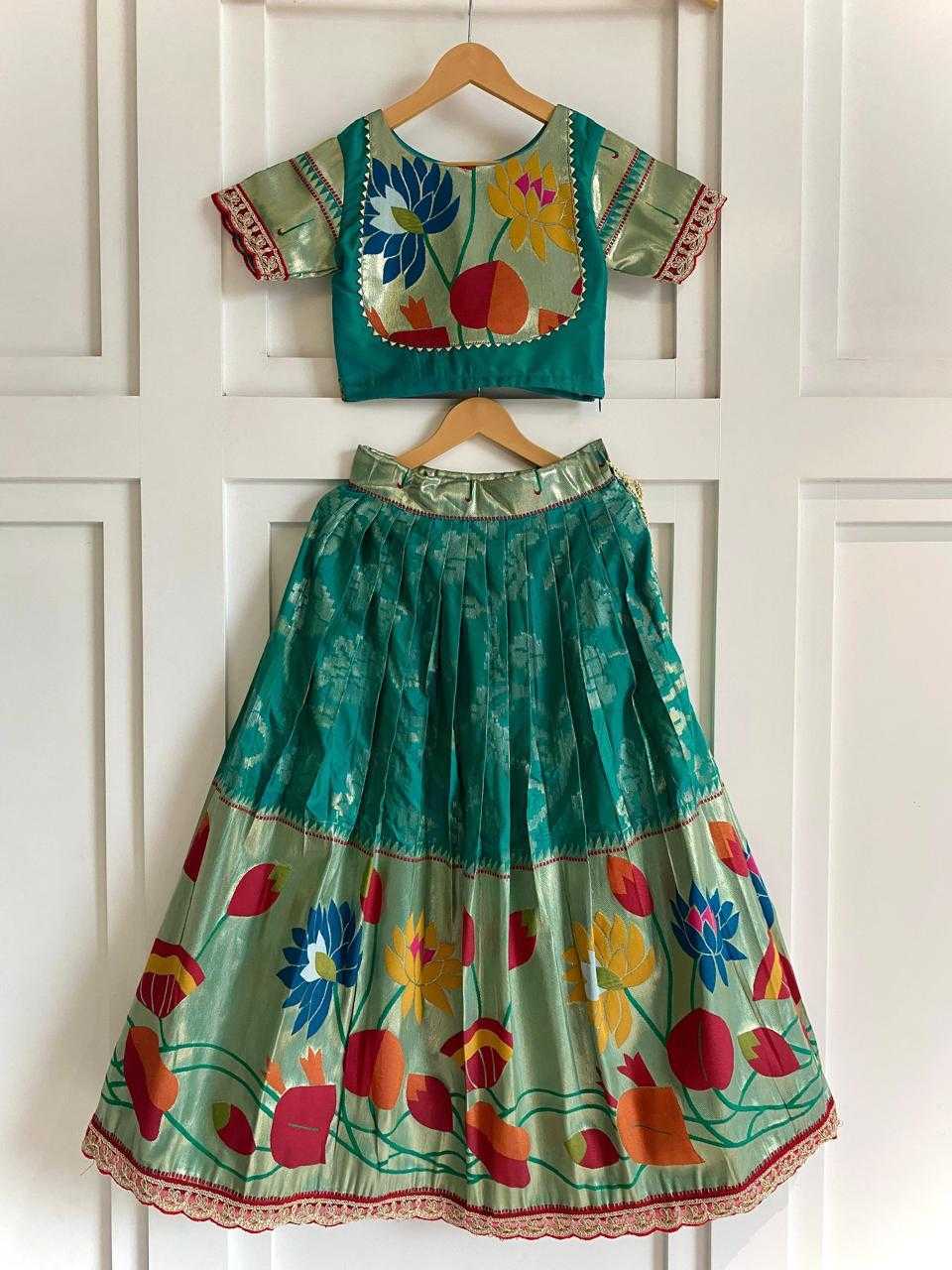 Ynf Silk KESH503 8174 Kids Wear Festive Collections Wholesale Kids Festive Wear Kids Silk Dress Kids Party Wear Ethnic Manufacturer- Kapda Export