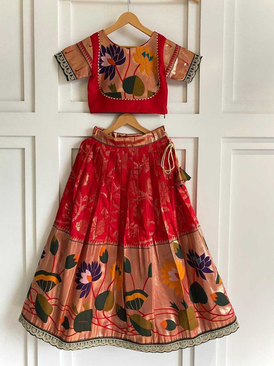 Ynf Silk KESH503 8174 Kids Wear Festive Collections Wholesale Kids Festive Wear Kids Silk Dress Kids Party Wear Ethnic Manufacturer- Kapda Export