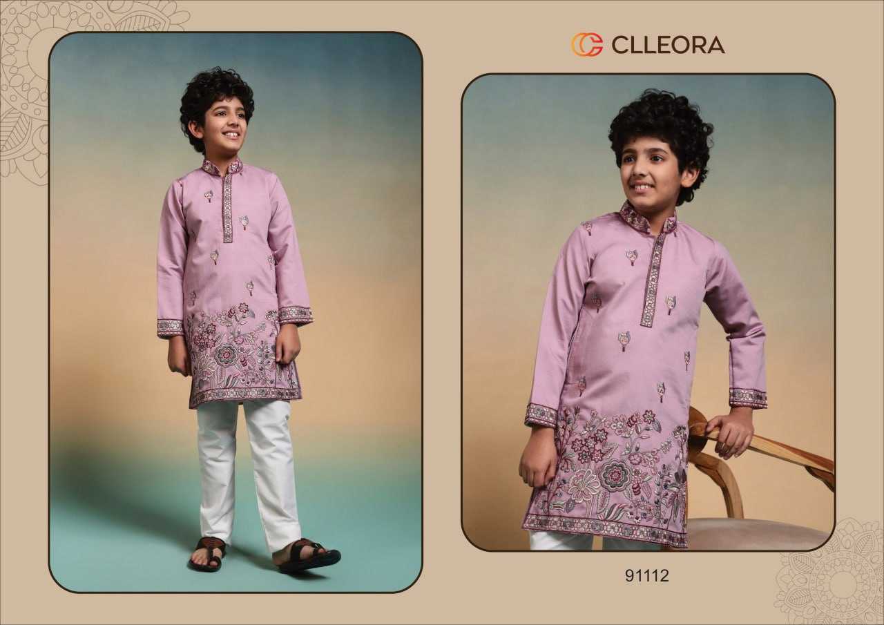 Ynf Silk Viscose RIN202 lalu Kids Wear Wholesale Kids Ethnic Wear Kids Traditional Outfits Kids Kurta Pajama Manufacturer- Kapda Export