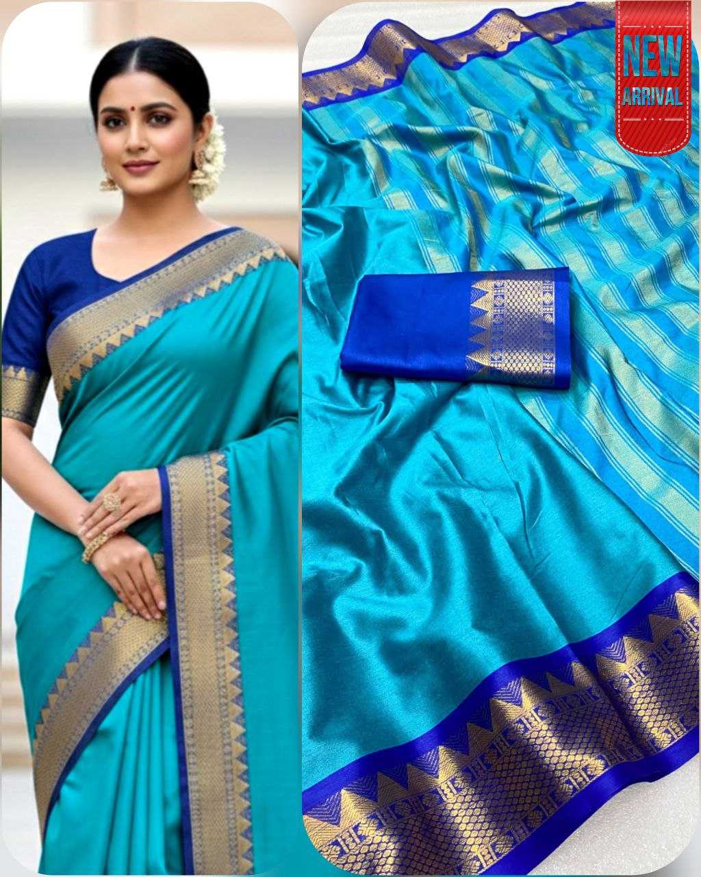 Ynf Soft Cotton Silk KESH554 TRISHUL Sarees Wholesale Ombre Sarees Cotton Sarees Silk Sarees Manufacturer- Kapda Export