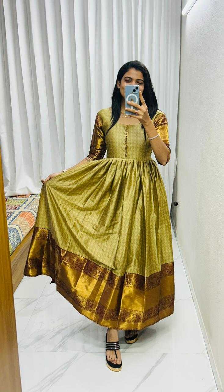 Ynf Soft Silk KESH737 Satisfaction Gowns Wholesale Party Gowns Designer Gowns Silk Gowns Manufacturer- Kapda Export