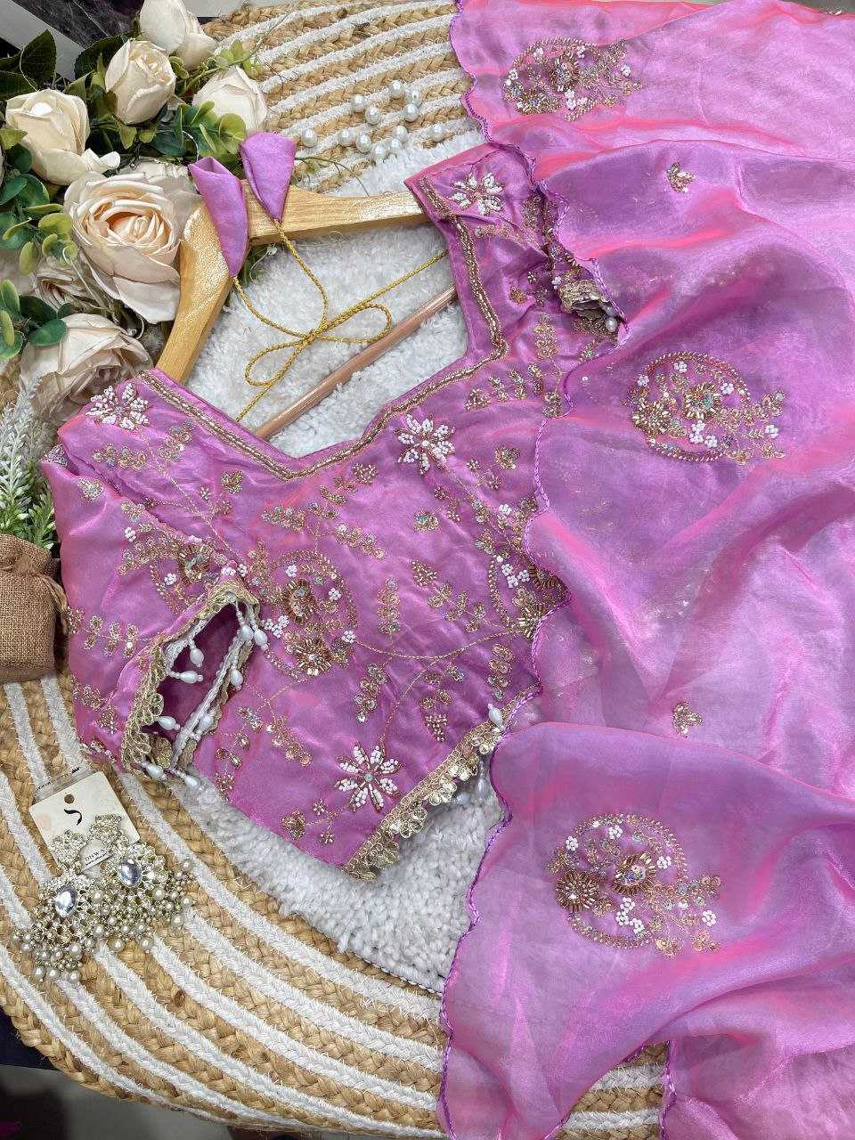 Ynf Space Silk KESH589 Alaika Sarees Wholesale Embroidered Sarees Butta Sarees Festive Sarees Manufacturer- Kapda Export