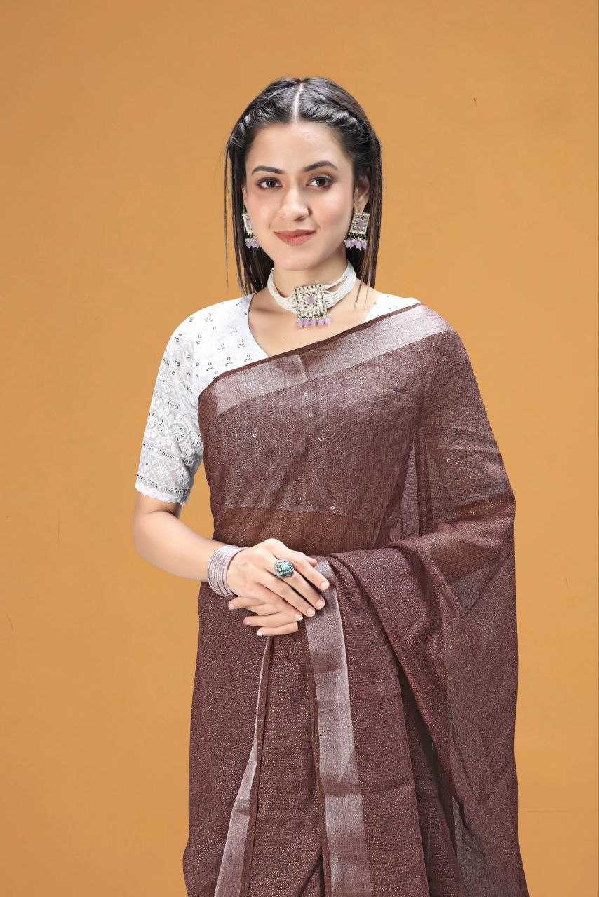 Ynf Tissue Silk RIN216 Maheshwari Sarees Wholesale Designer Sarees Tissue Silk Saree Lightweight Sarees Manufacturer- Kapda Export