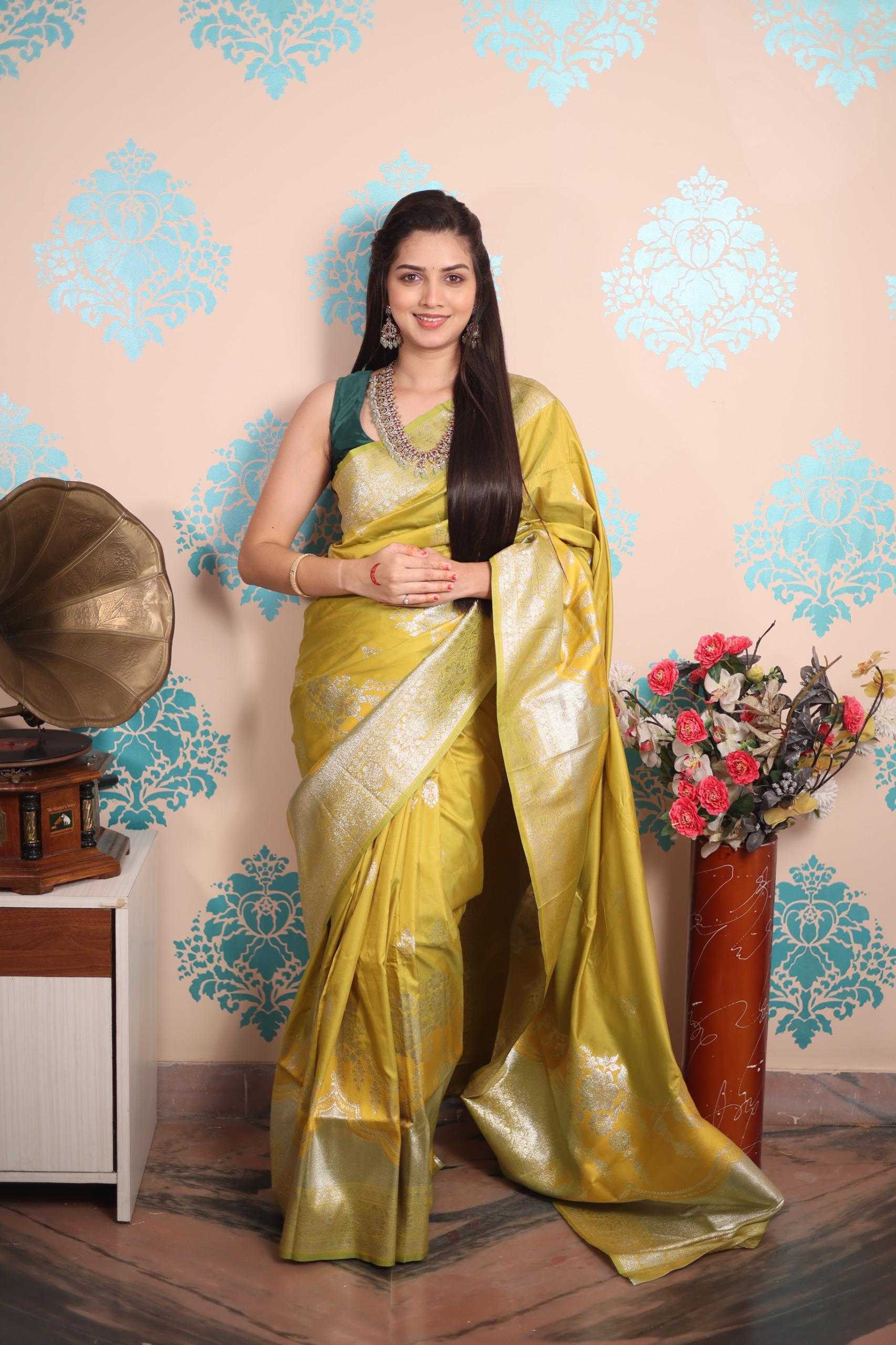 Ynf Banarasi Soft Silk KESH672 Banarasi Silk Sarees Wholesale Banarasi Silk Sarees Traditional Silk Sarees Designer Silk Sarees Manufacturer- Kapda Export