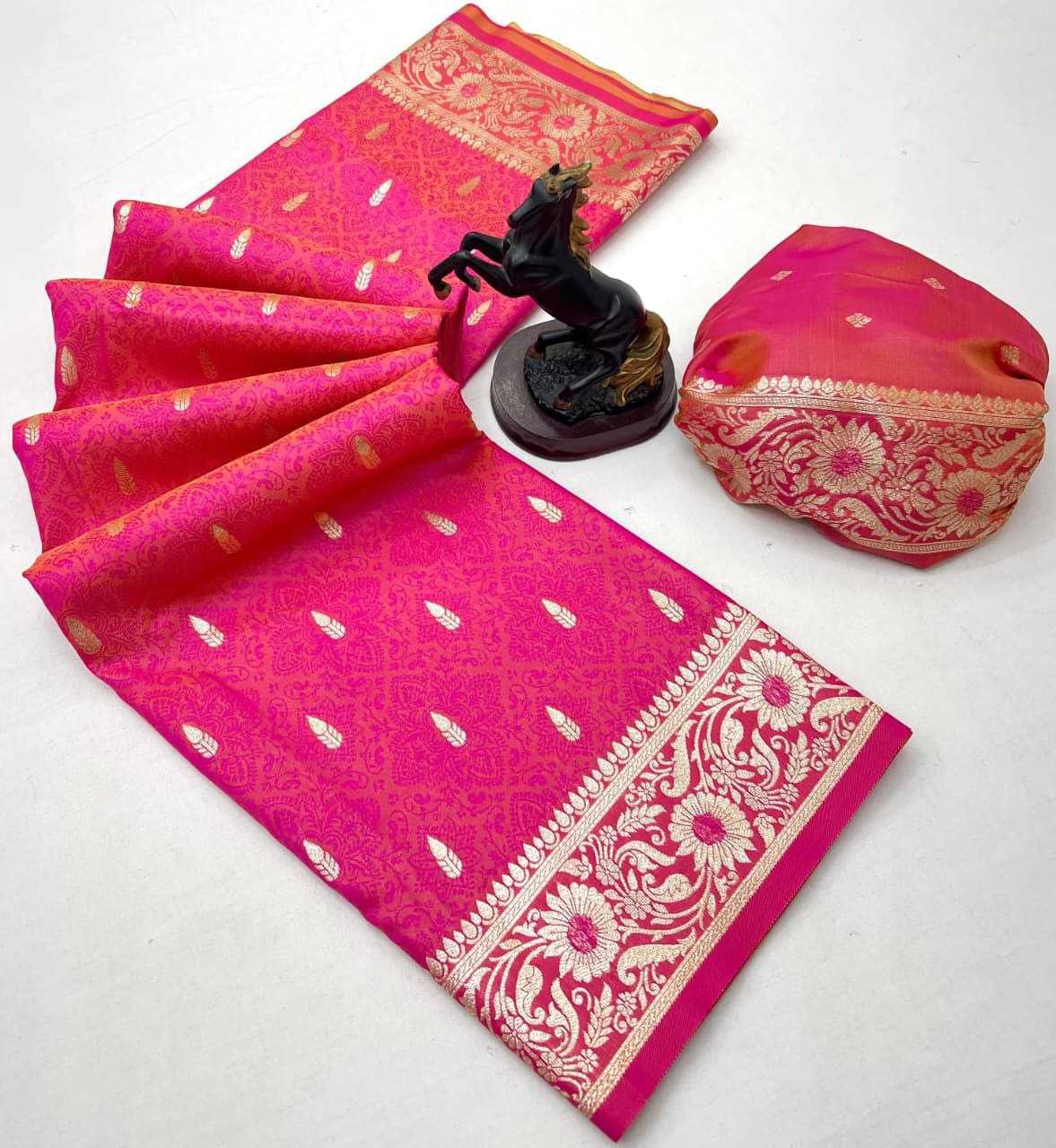 Ynf Banarasi Soft Silk RIN211 Nisha Silk Sarees Wholesale Banarasi Silk Sarees Zari Border Silk Sarees Embroidered Silk Sarees Manufacturer- Kapda Export