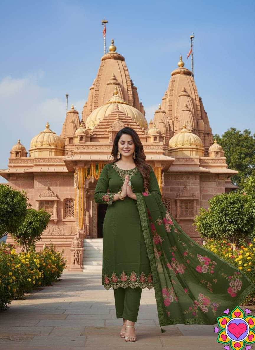 Ynf Chanderi Silk KESH550 330 Kurti Wholesale Designer Kurtis Fancy Kurti Embroidered Kurtis Manufacturer- Kapda Export