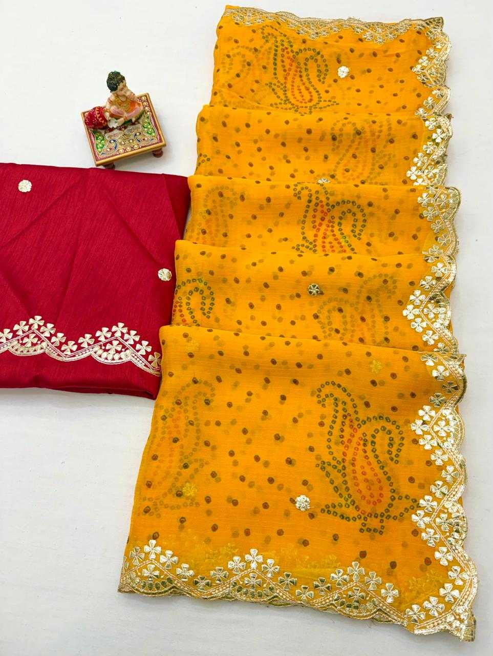 Ynf Chiffon KESH649 Asfa Silk Sarees Wholesale Soft Silk Sarees Traditional Silk Sarees Designer Silk Sarees Manufacturer- Kapda Export