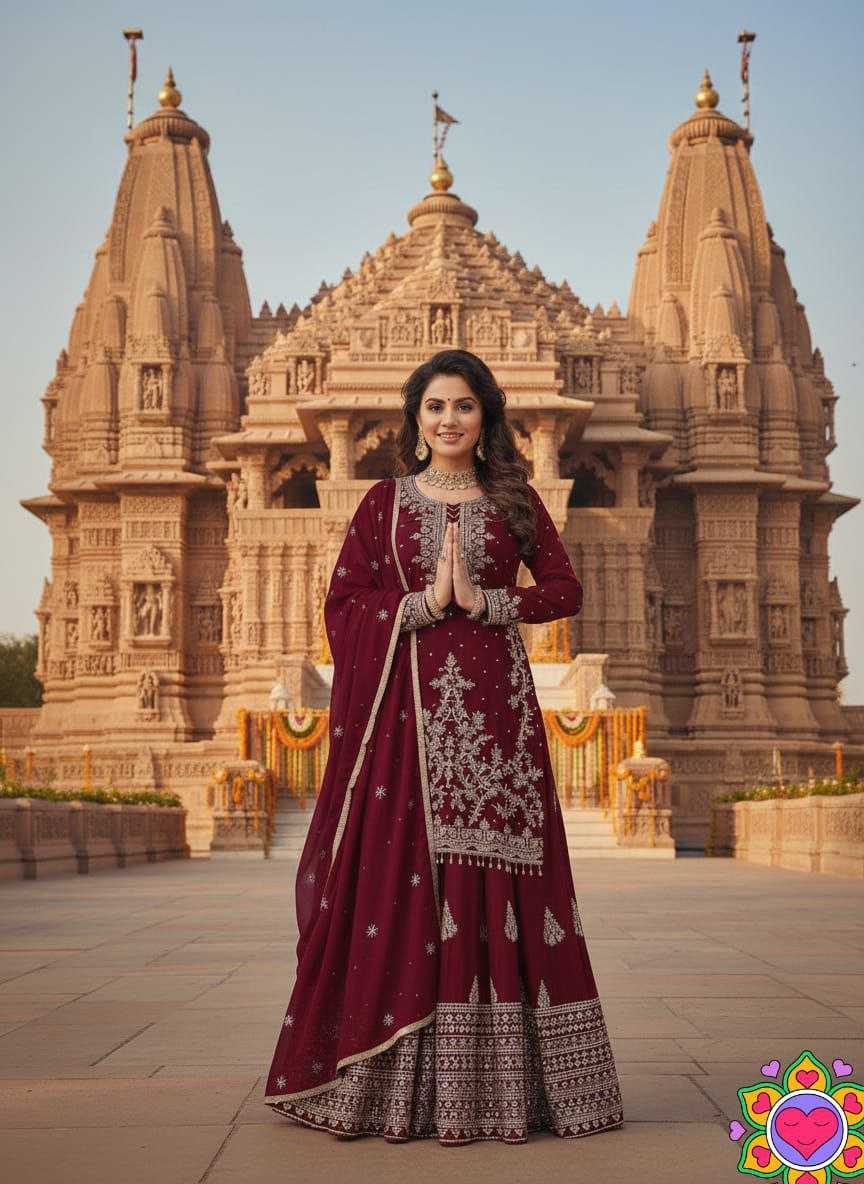 Ynf Chinon KESH550 333 Lehengas Wholesale Traditional Lehenga Embroidered Lehenga Sequins Lehenga Manufacturer- Kapda Export