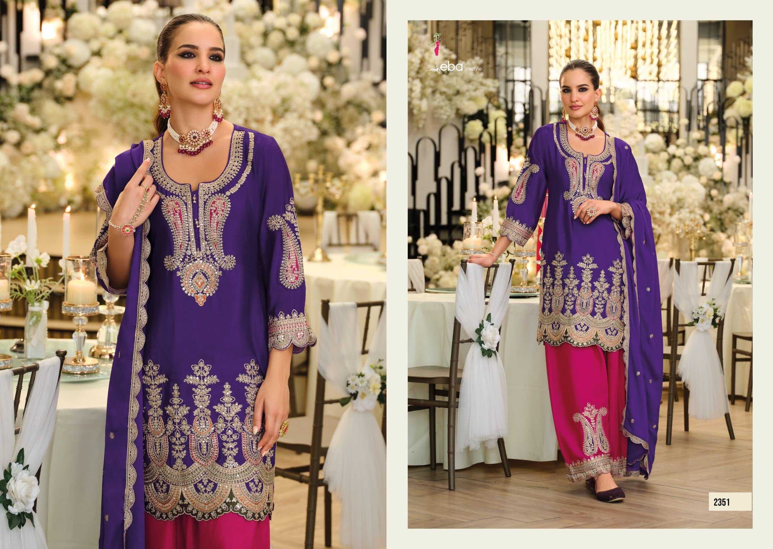 Ynf Chinon KESH677 Tyohaar Suits & Dresses Wholesale Embroidery Suits Wedding Suits Designer Suits Manufacturer- Kapda Export