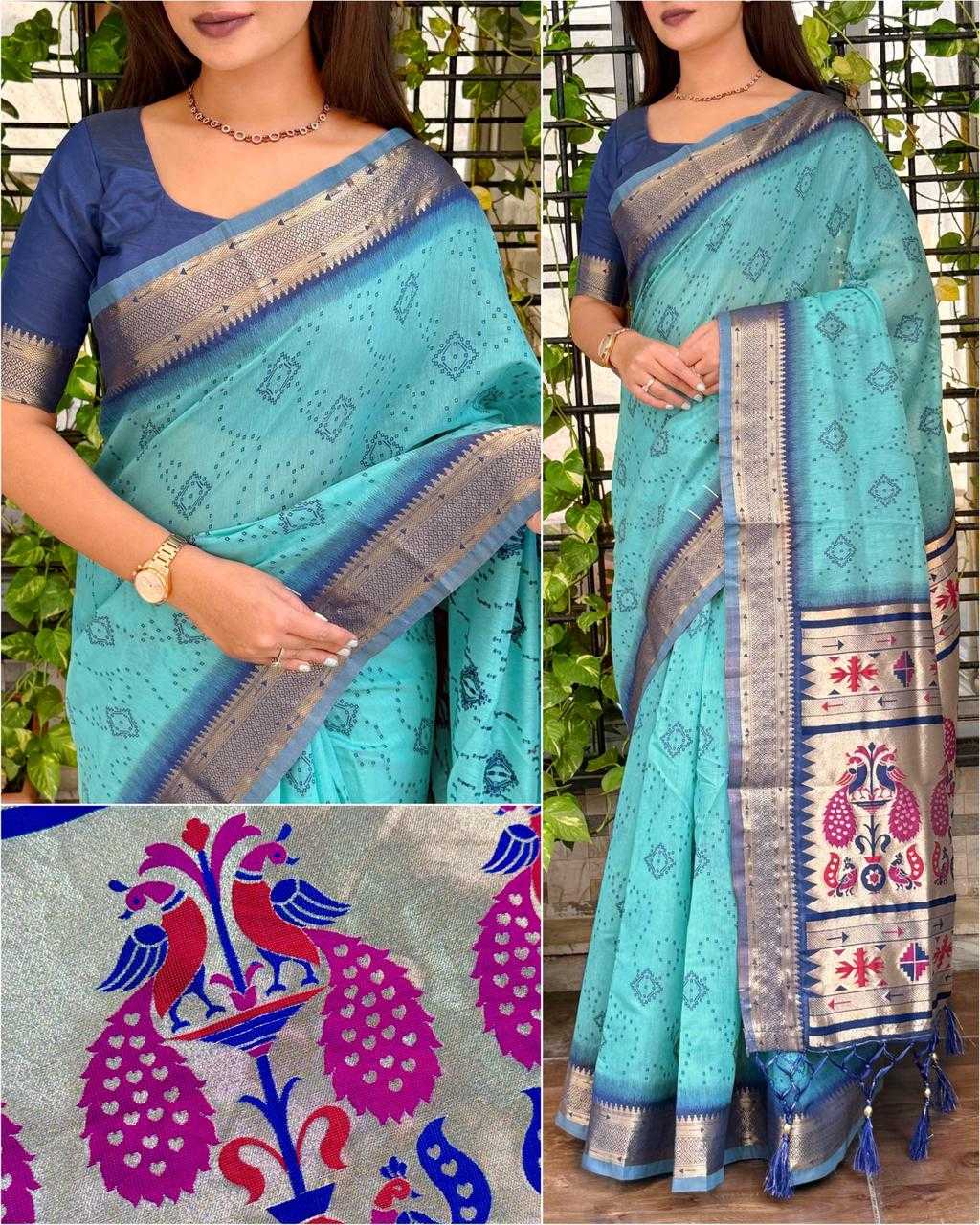 Ynf Cotton KESH501 Aarushi Sarees Wholesale Jacquard Saree Zari Border Sarees Cotton Sarees Manufacturer- Kapda Export