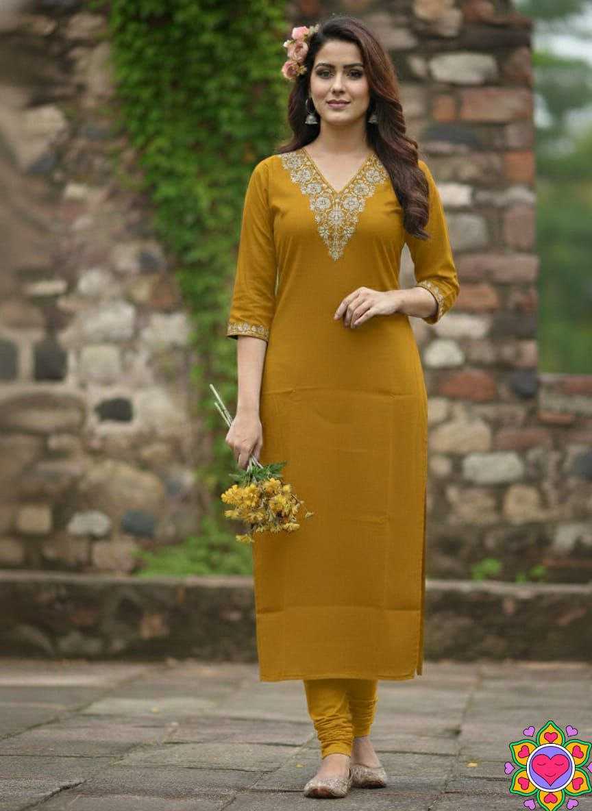 Ynf Cotton KESH550 327 Kurti Wholesale Designer Kurtis Fancy Kurti Embroidered Kurtis Manufacturer- Kapda Export
