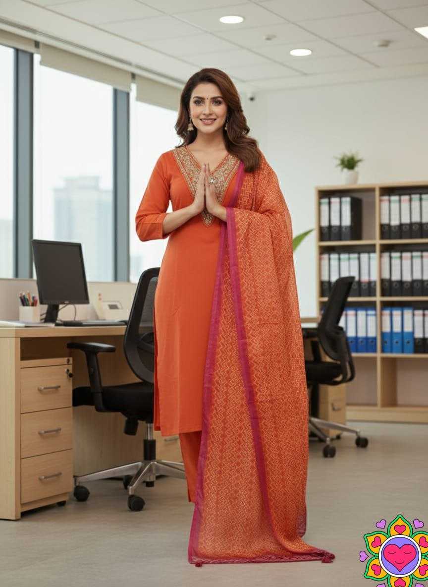 Ynf Cotton KESH550 335 Kurti Wholesale Cotton Kurtis Fancy Kurti Embroidered Kurtis Manufacturer- Kapda Export