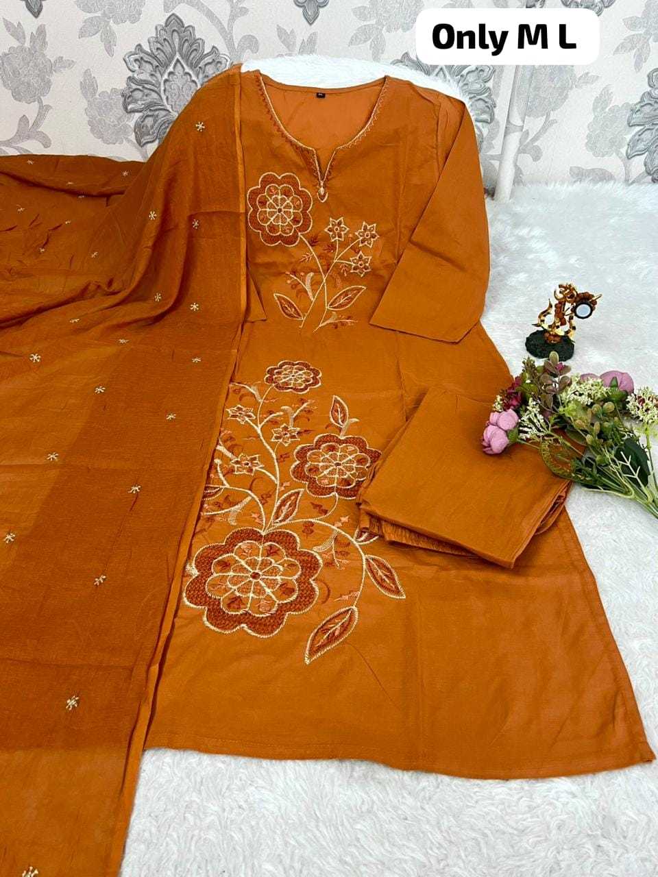 Ynf Cotton KESH594 Anum Kurti Wholesale Designer Kurtis Cotton Kurtis Embroidered Kurtis Manufacturer- Kapda Export