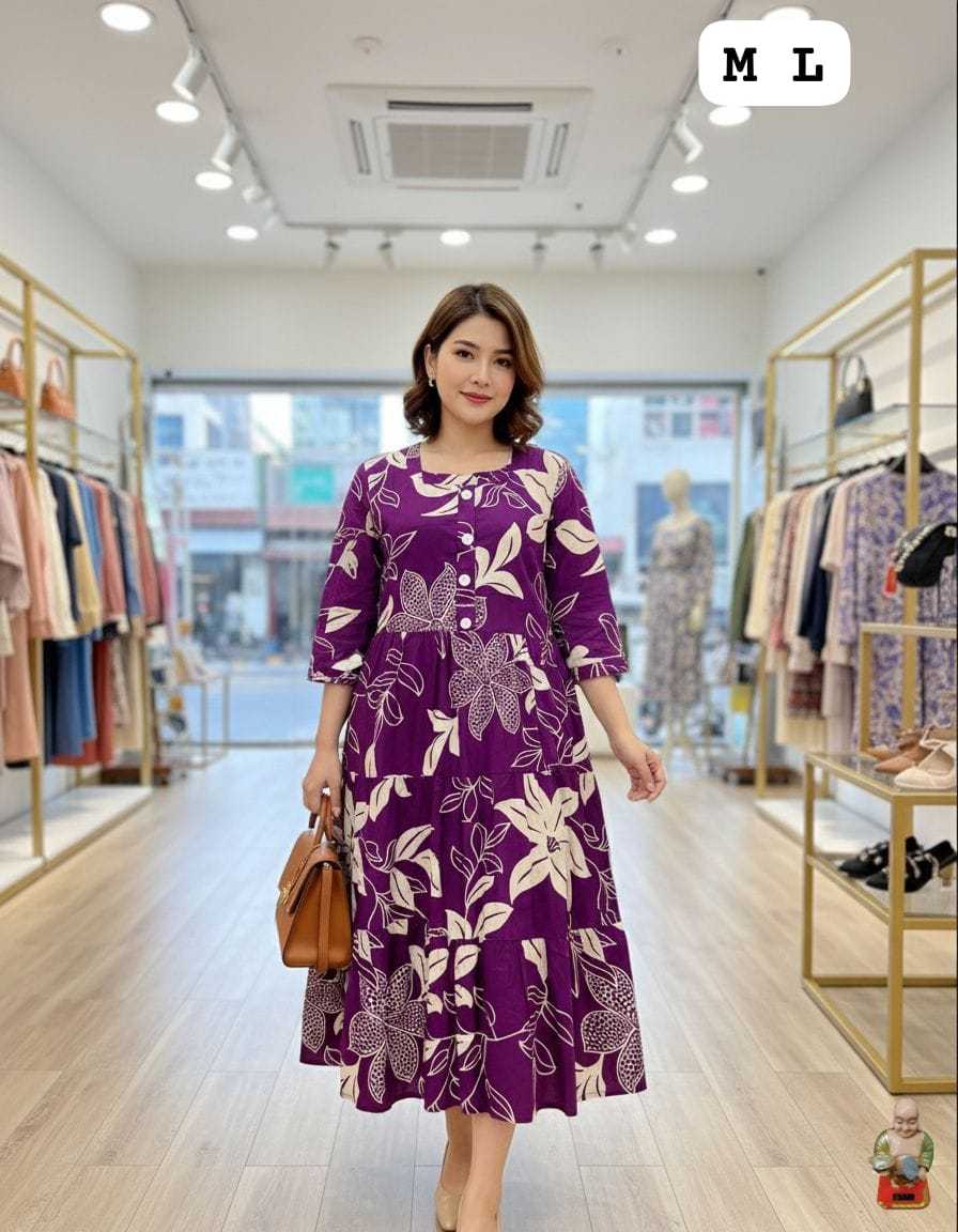 Ynf Cotton KESH594 Zoyaana Gowns Wholesale Printed Gowns Party Gowns Designer Gowns Manufacturer- Kapda Export