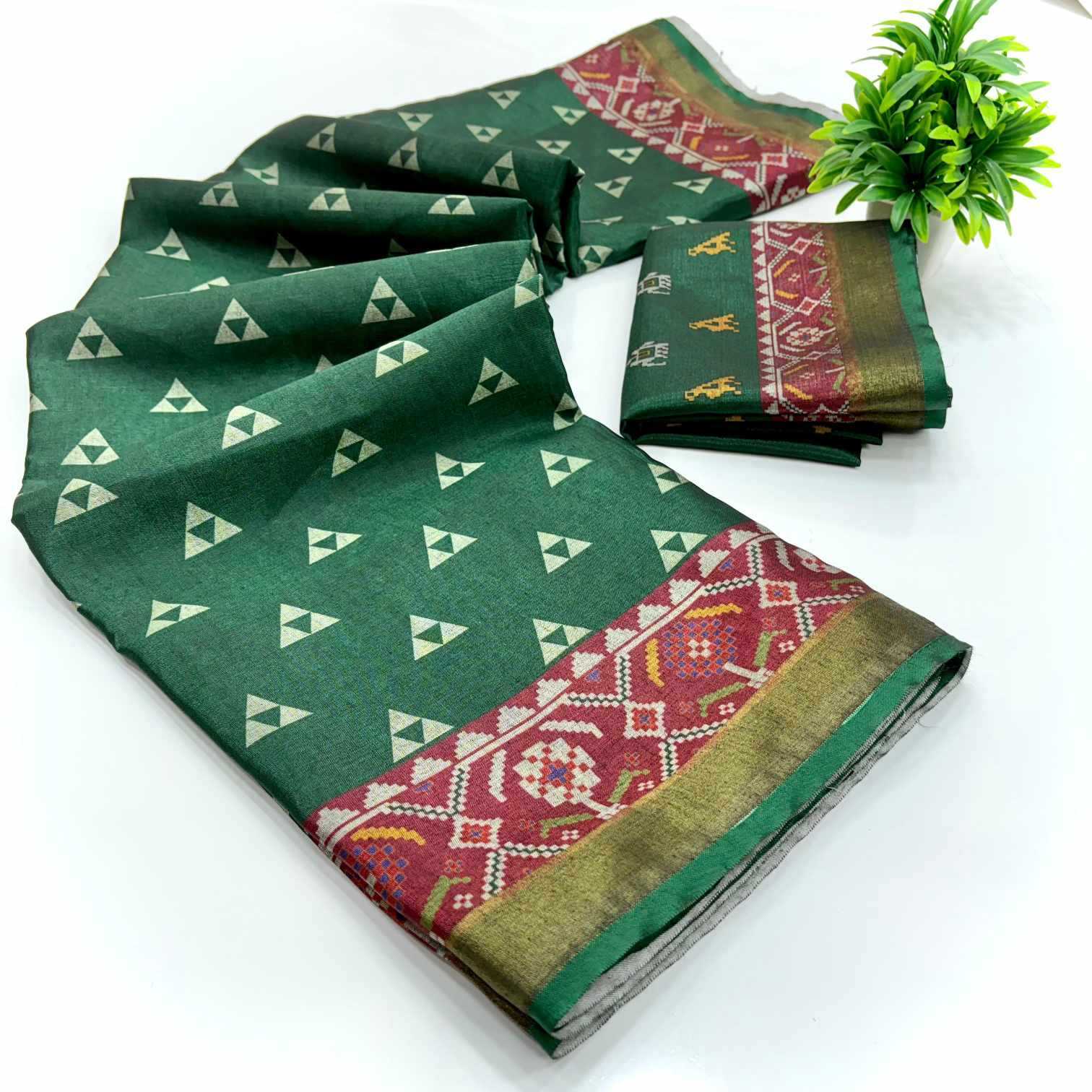 Ynf Cotton KESH649 Bhanvi Sarees Wholesale Printed Sarees Zari Border Sarees Cotton Sarees Manufacturer- Kapda Export