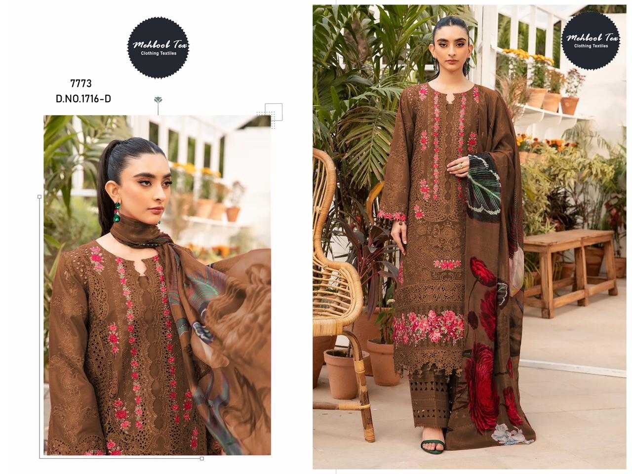 Ynf Cotton KESH677 1716 Suits & Dresses Wholesale Embroidery Suits Cotton Suits Designer Suits Manufacturer- Kapda Export