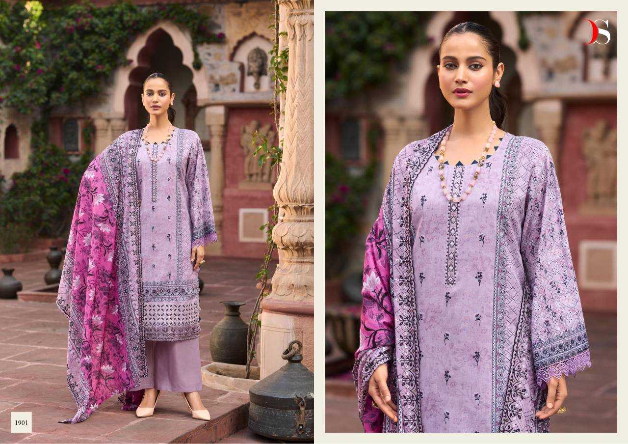 Ynf Cotton KESH677 Deepsy 1901 Suits & Dresses Wholesale Embroidery Suits Cotton Suits Wedding Suits Manufacturer- Kapda Export