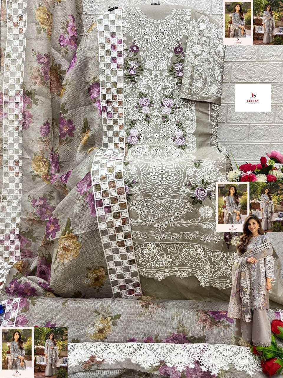 Ynf Cotton KESH677 Deepsy ELAF 1581 Suits & Dresses Wholesale Embroidery Suits Cotton Suits Party wear suits Manufacturer- Kapda Export