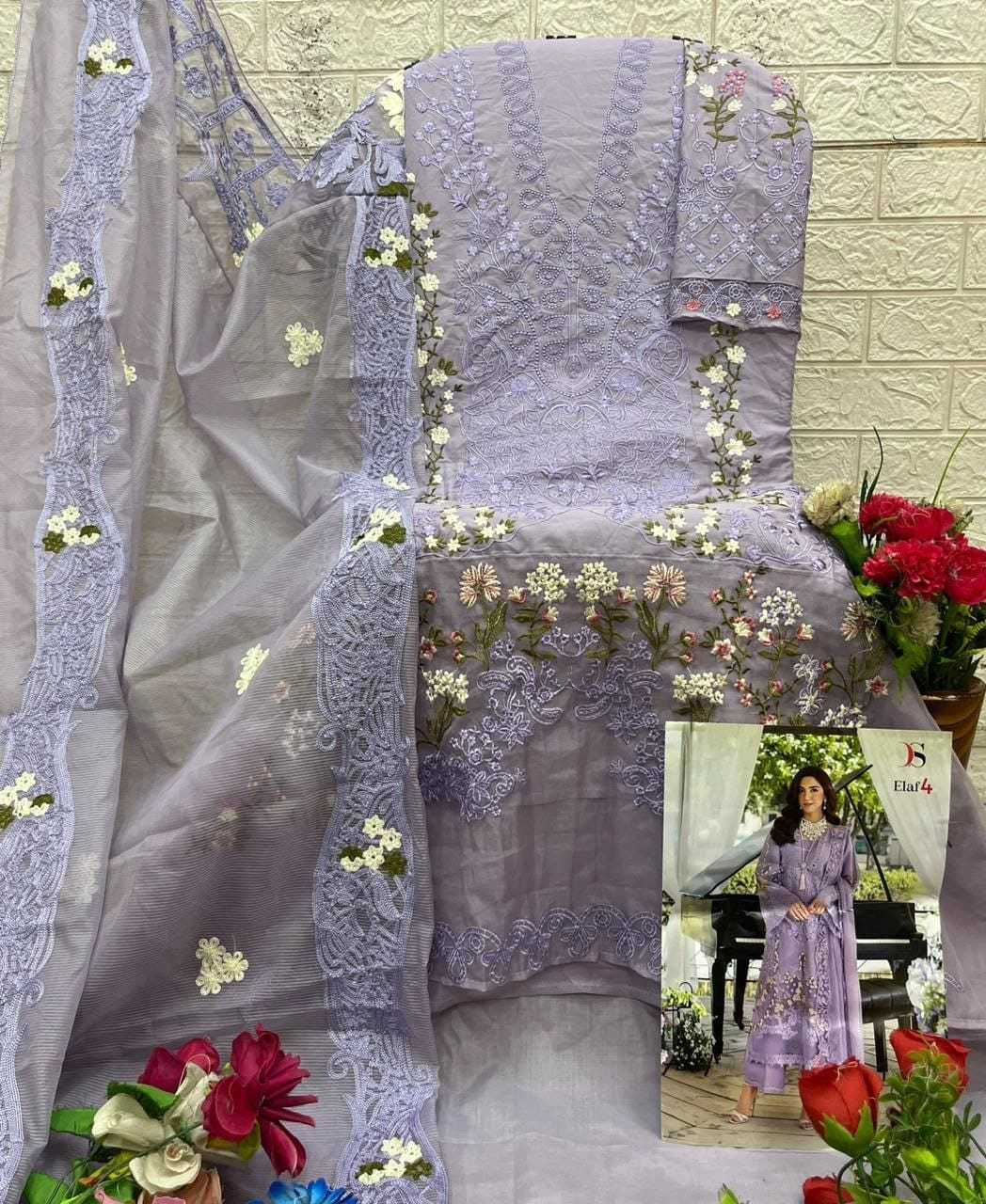 Ynf Cotton KESH677 Deepsy ELAF 1581 Suits & Dresses Wholesale Embroidery Suits Cotton Suits Party wear suits Manufacturer- Kapda Export