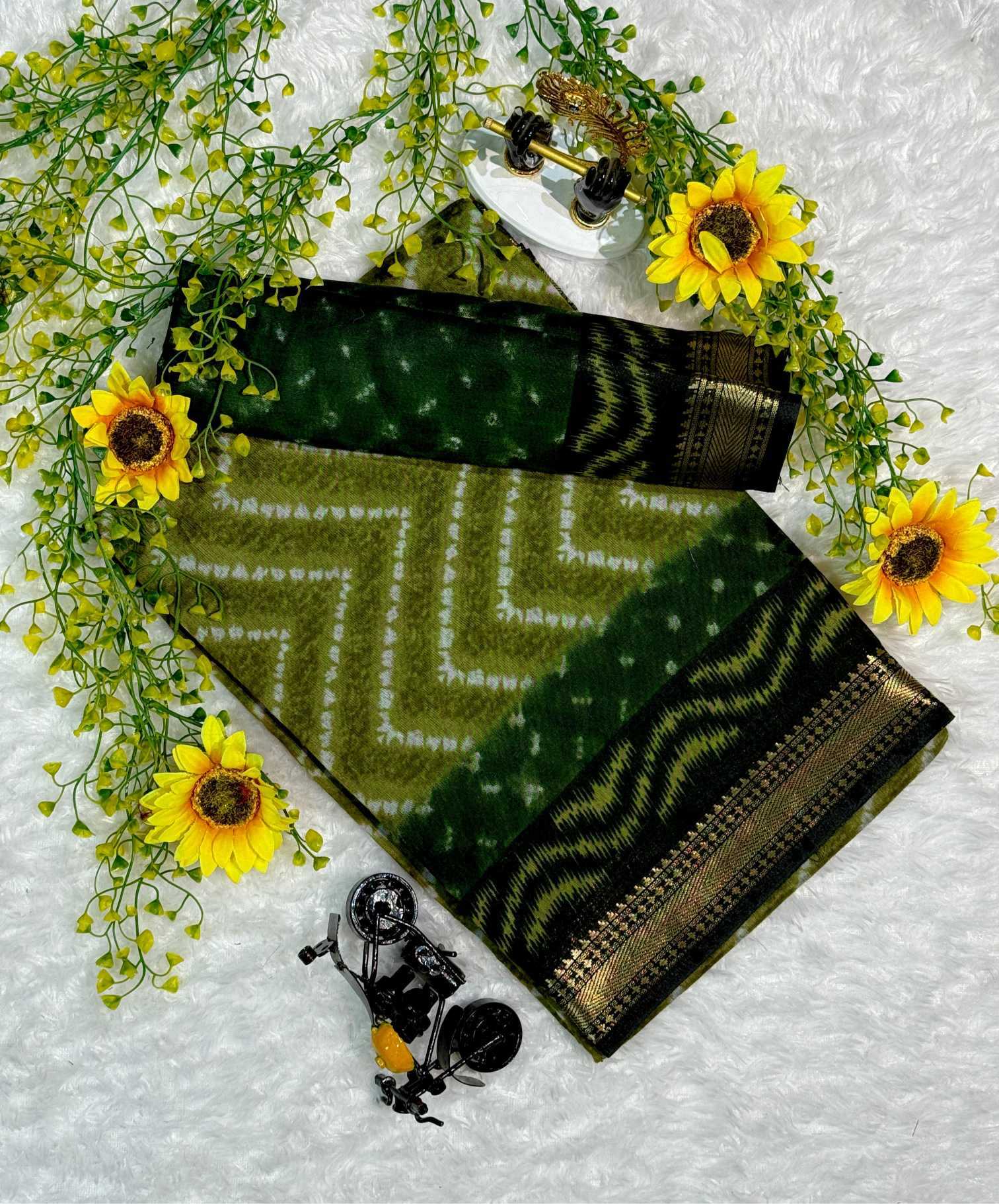 Ynf Cotton KESH693 Rukhsar Sarees Wholesale Jacquard Saree Cotton Sarees Mulmul Cotton Sarees Manufacturer- Kapda Export